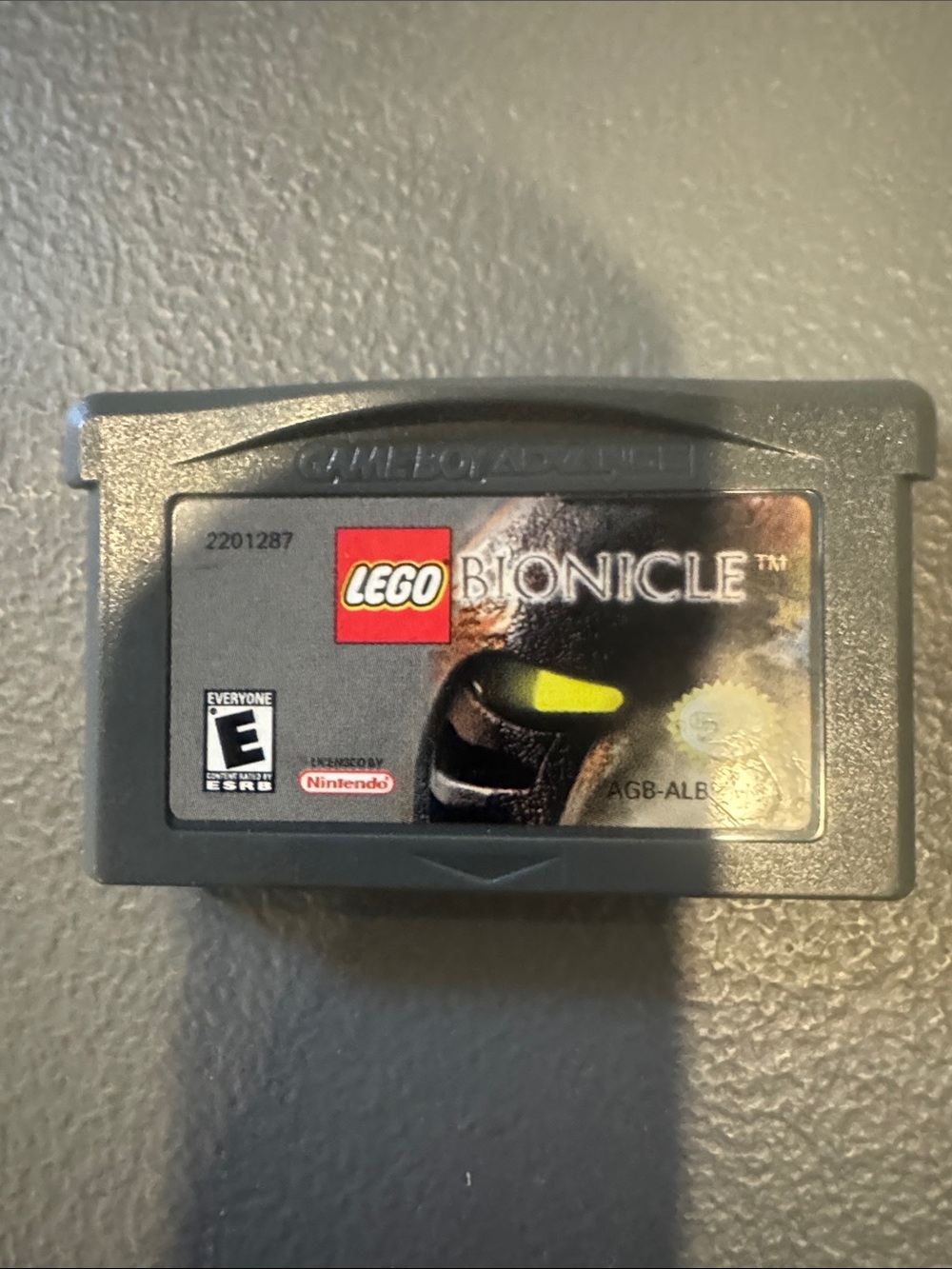 Nintendo LEGO BIONICLE Game Boy Advance Cartridge - Gray